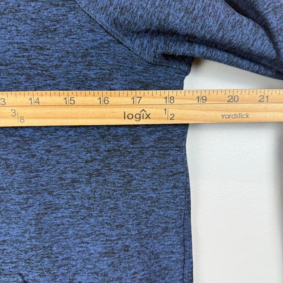 Outdoor Voices Hoodie Women's Medium Blue Cloudknit Stretch Long Sleeve Pullover - Picture 9 of 10